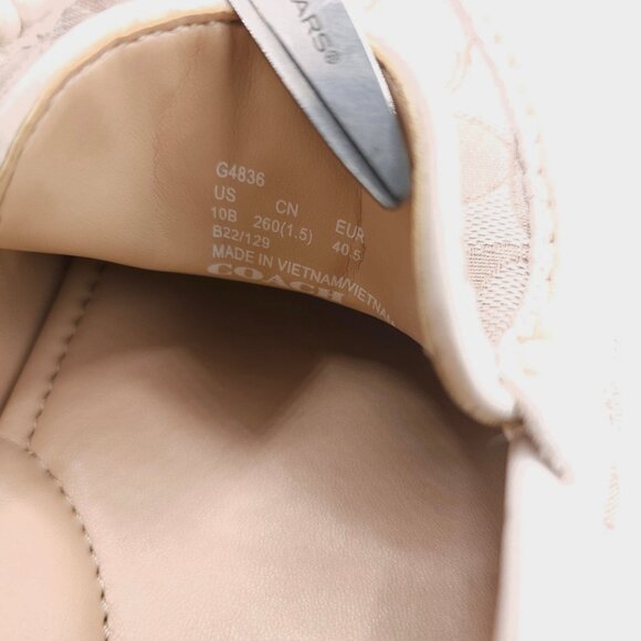 COACH Marley Driver Signature Loafer STONE CHALK Canvas NEW WITHOUT BOX 10B - Picture 8 of 8